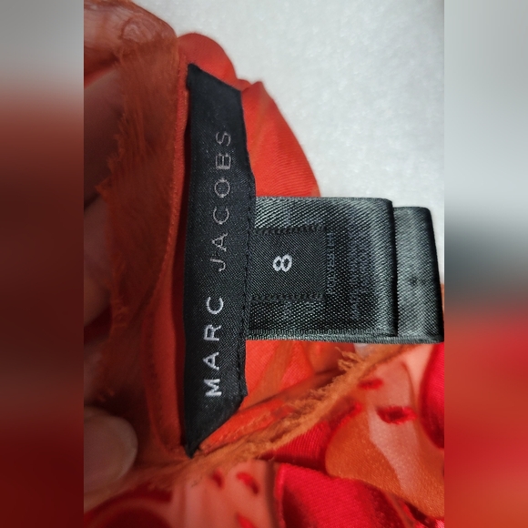 Marc Jacobs 100% Silk Red Dress 💗 - Picture 8 of 11